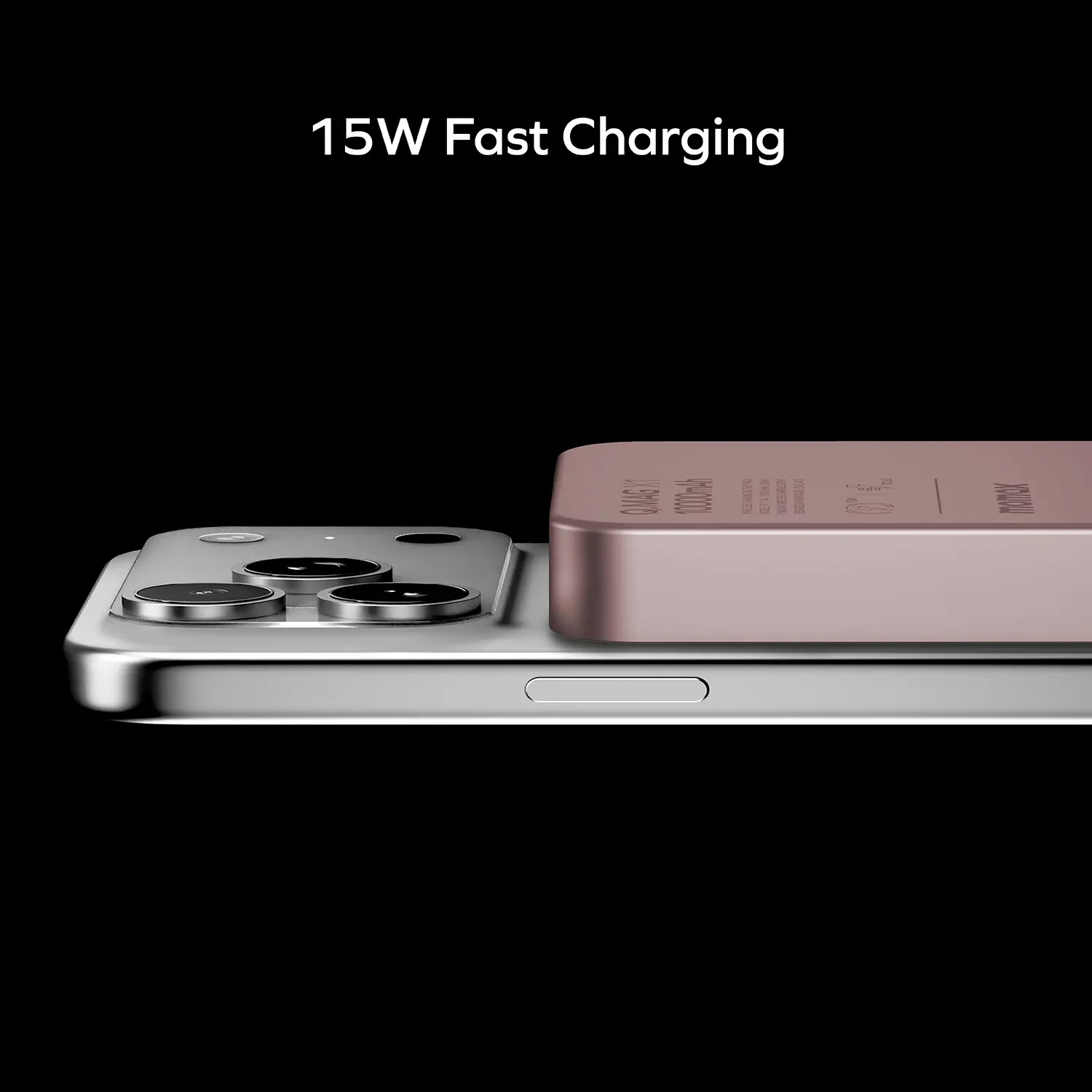 Повербанк MagSafe MOMAX Q.Mag X1 20W 10000mAh Pink (IP117AP)