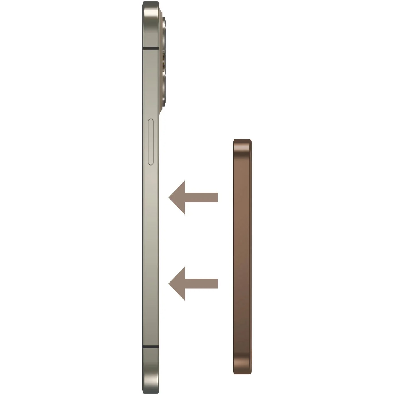 Повербанк MagSafe MOMAX Q.Mag X 20W 5000mAh Sandstone (IP116AL2)