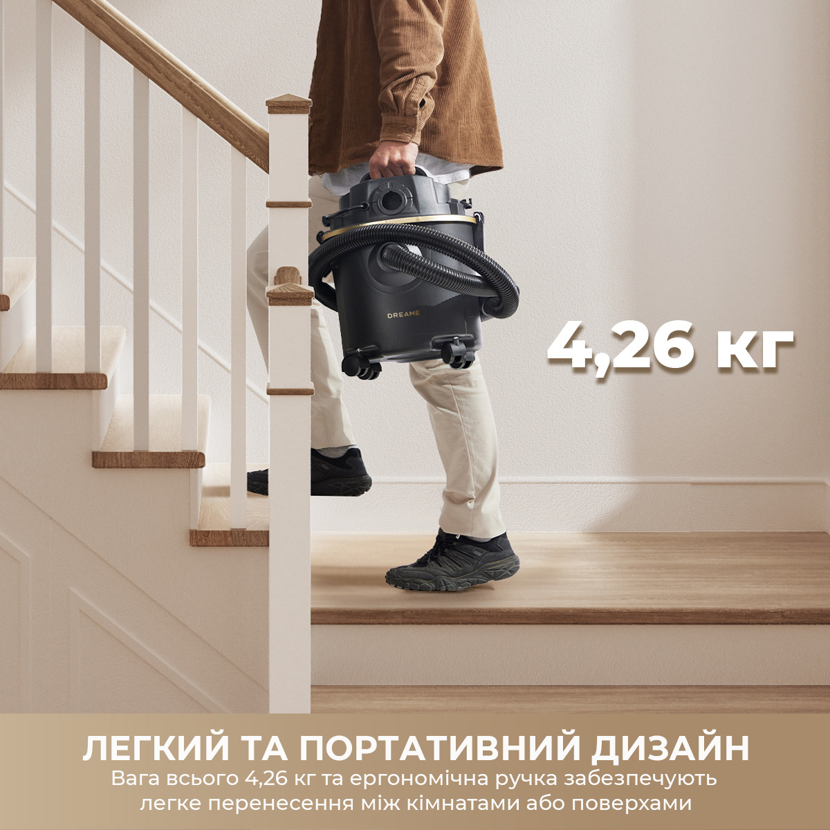 Пылесос хозяйственный DREAME DF10 (HHV13A)