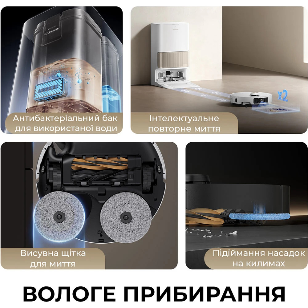 Робот-пылесос DREAME Bot L50s Pro Ultra White (RLL88HE-WH)