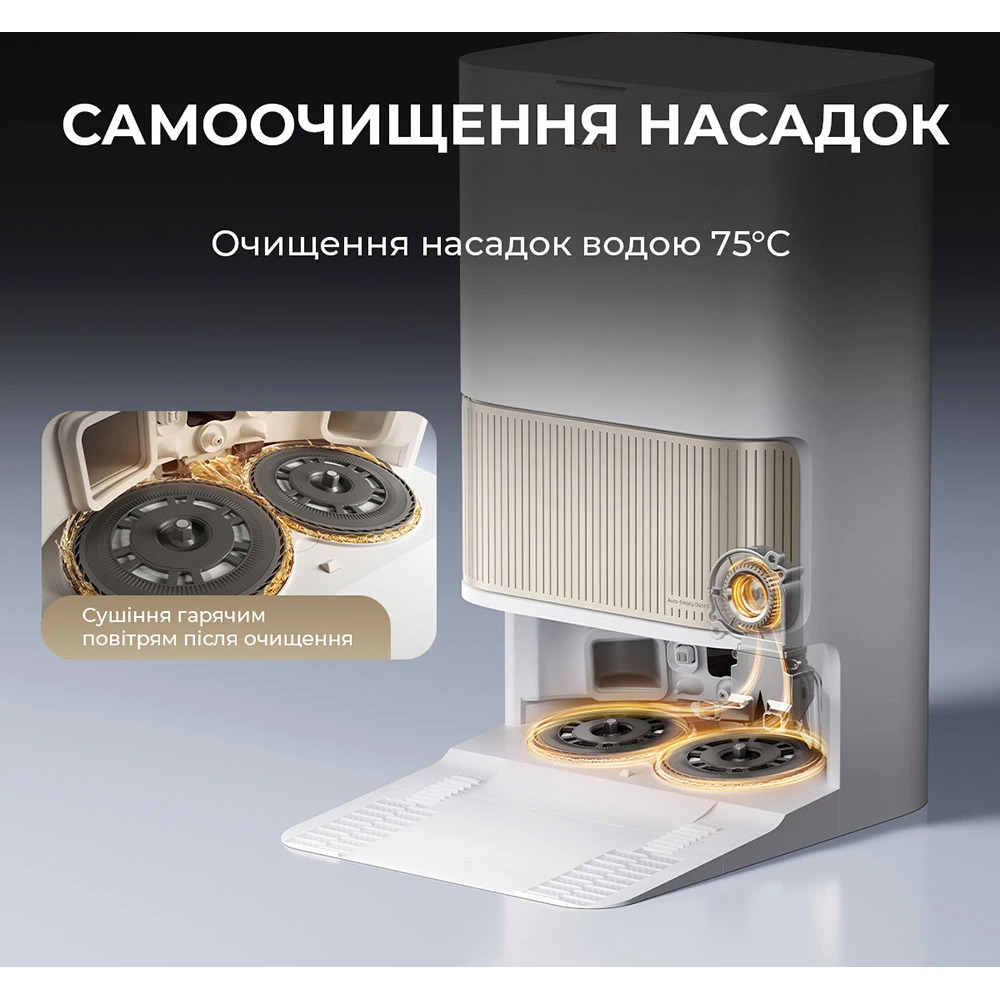 Робот-пылесос DREAME Bot L50s Pro Ultra White (RLL88HE-WH)