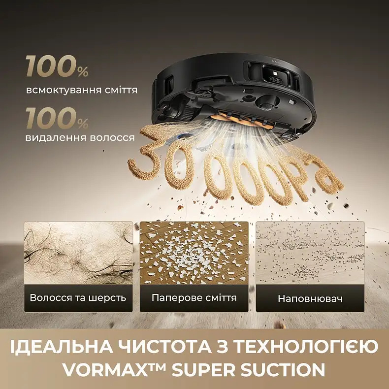 Робот-пылесос DREAME Bot Matrix 10 Pro Black (RLM61HE-BL)