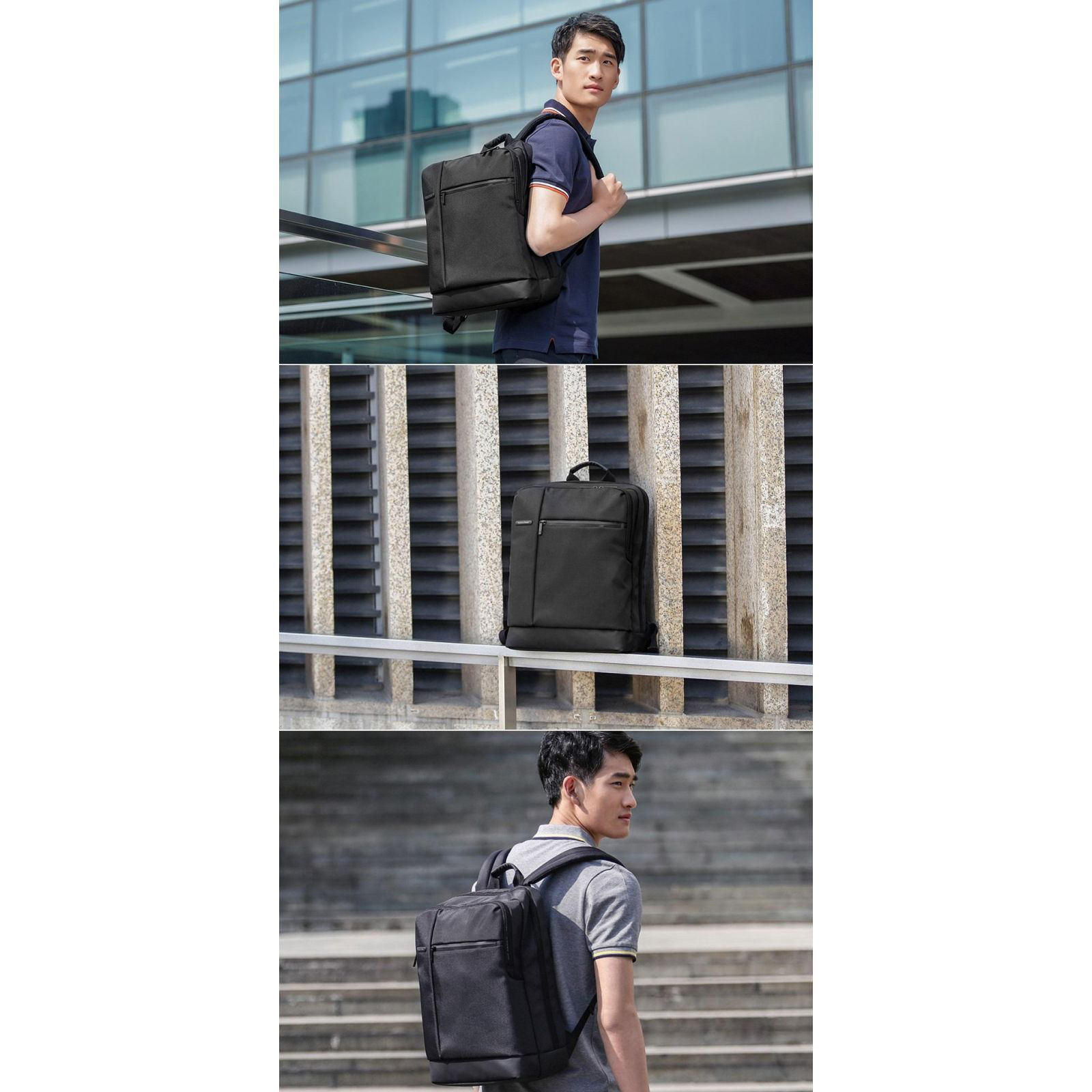 Рюкзак XIAOMI 90FUN Classic Business Backpack Dark Gray