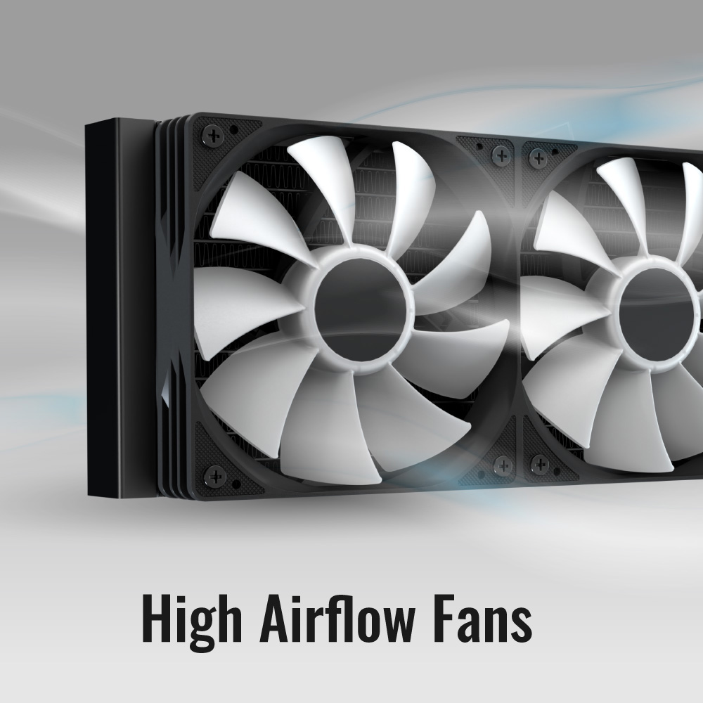Система водяного охлаждения AEROCOOL Abyss L240R Black (ACLA-AB24117.11)