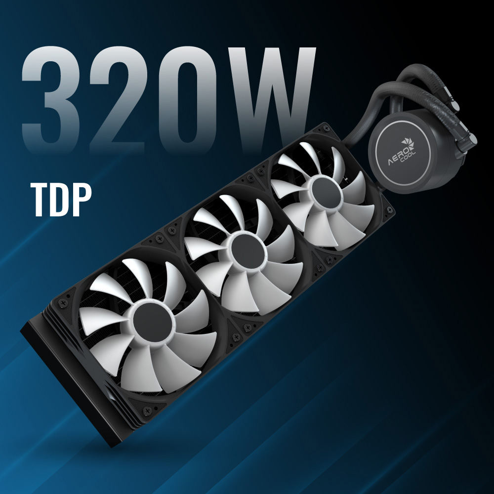 Система водяного охлаждения AEROCOOL Abyss L360R Black (ACLA-AB36117.11)