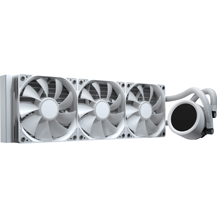 Система водяного охлаждения AEROCOOL Abyss L360R Digi White (ACLA-AD36117.21)