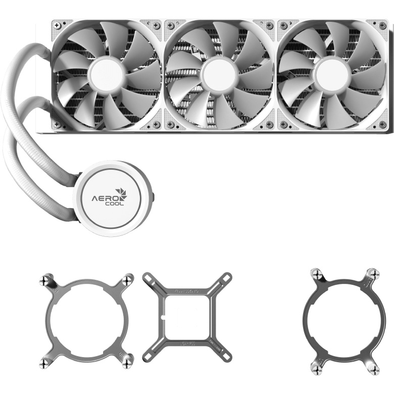 Система водяного охлаждения AEROCOOL Abyss L360R White (ACLA-AB36117.21)