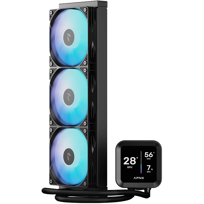 Система водяного охлаждения APNX LC1-D 360 Black