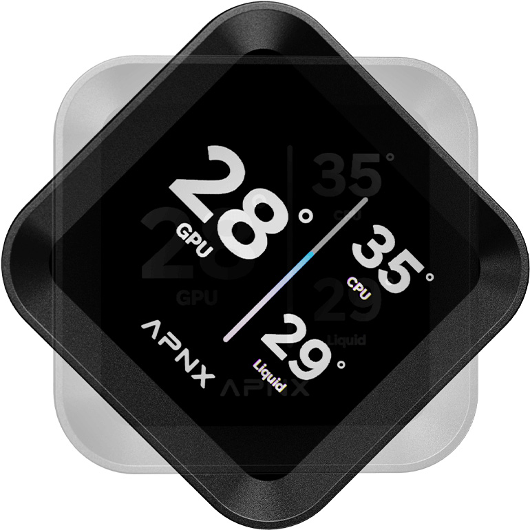 Система водяного охлаждения APNX LC1-D 360 Black