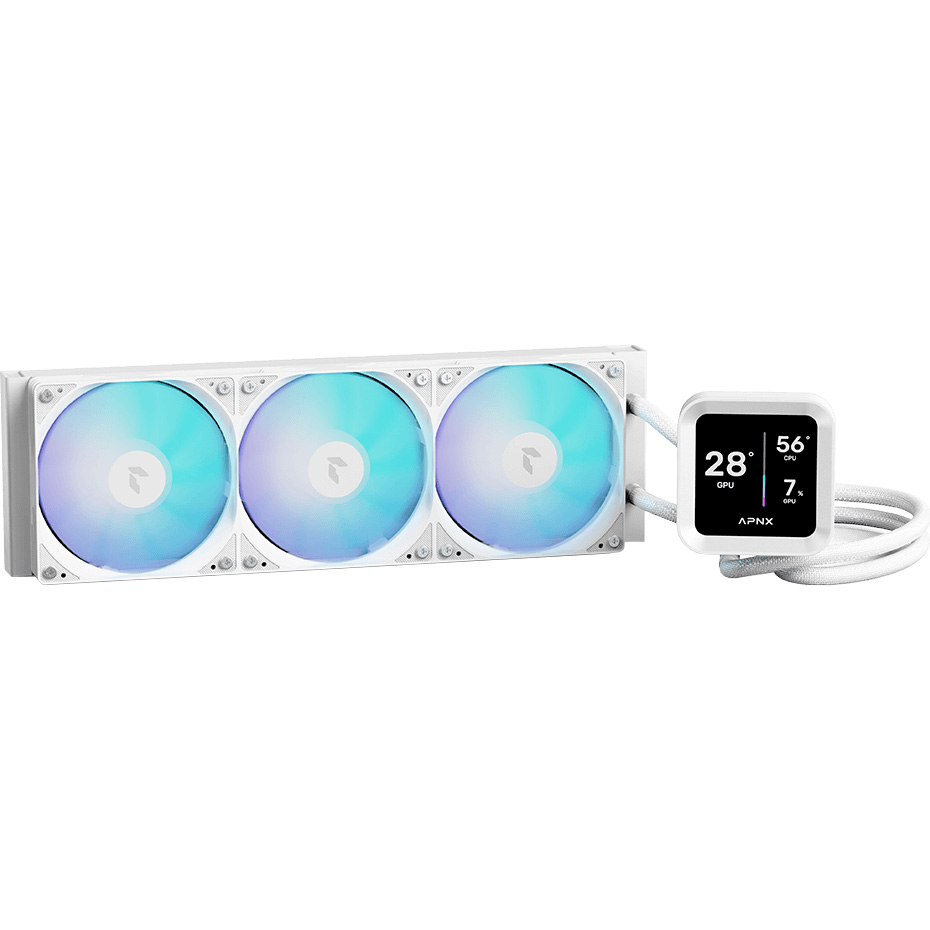 Система водяного охлаждения APNX LC1-D 360 White