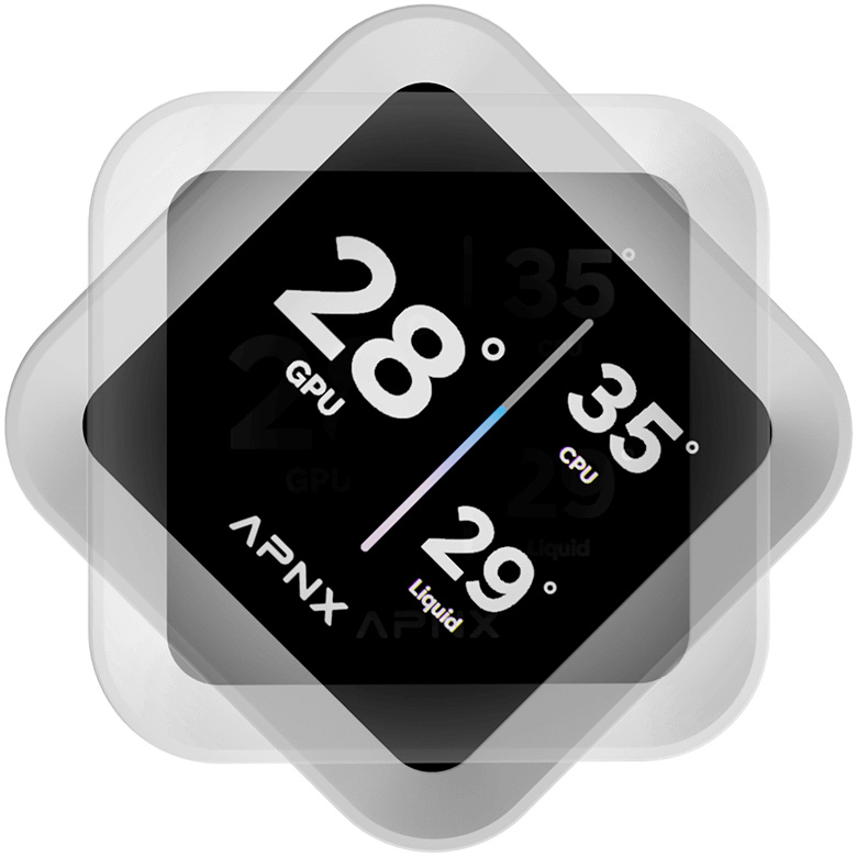 Система водяного охлаждения APNX LC1-D 360 White