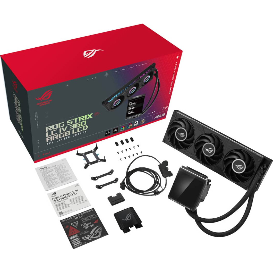 Система водяного охлаждения ASUS ROG Strix LC IV 360 ARGB LCD