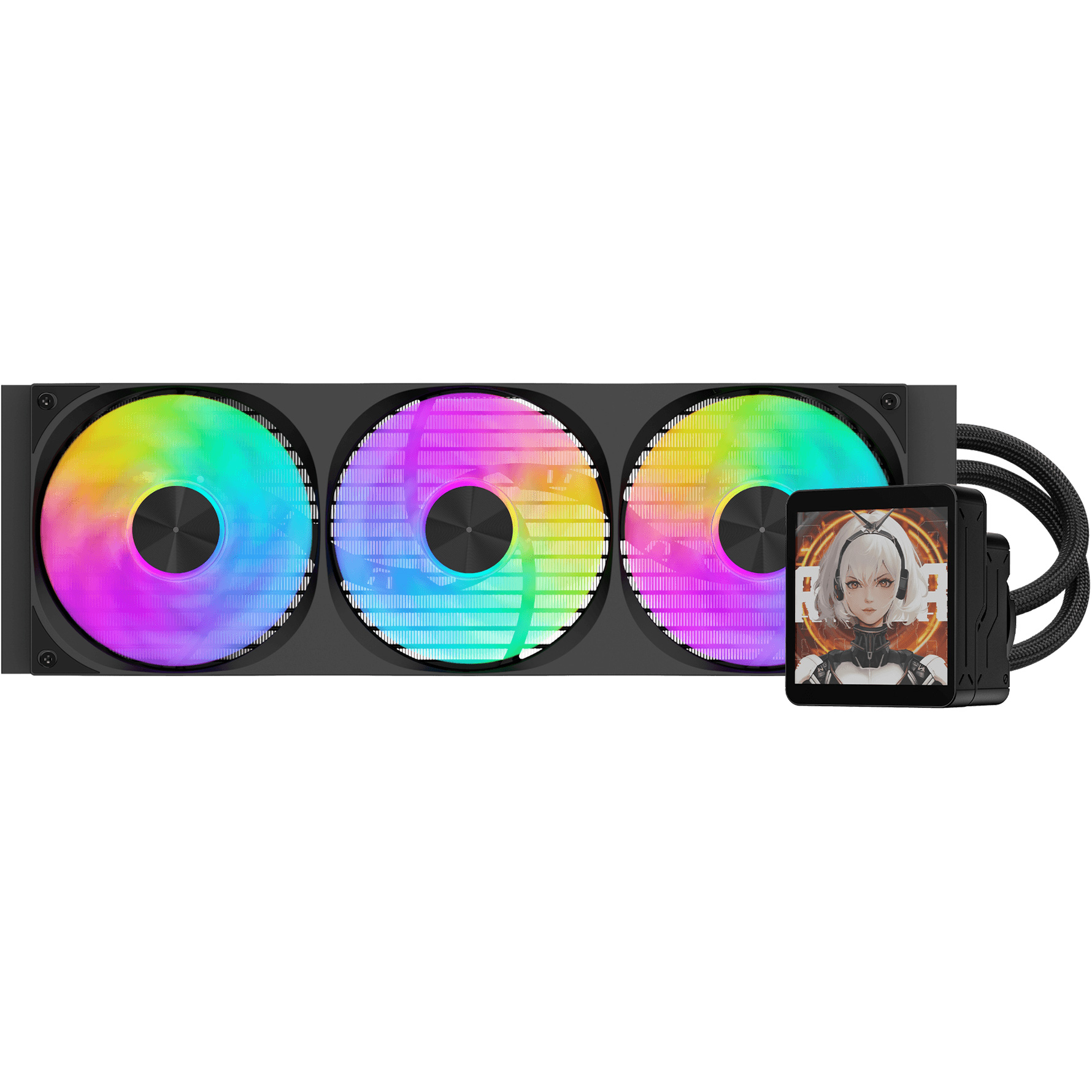 Система водяного охлаждения DARKFLASH Wave DV360S Max Black