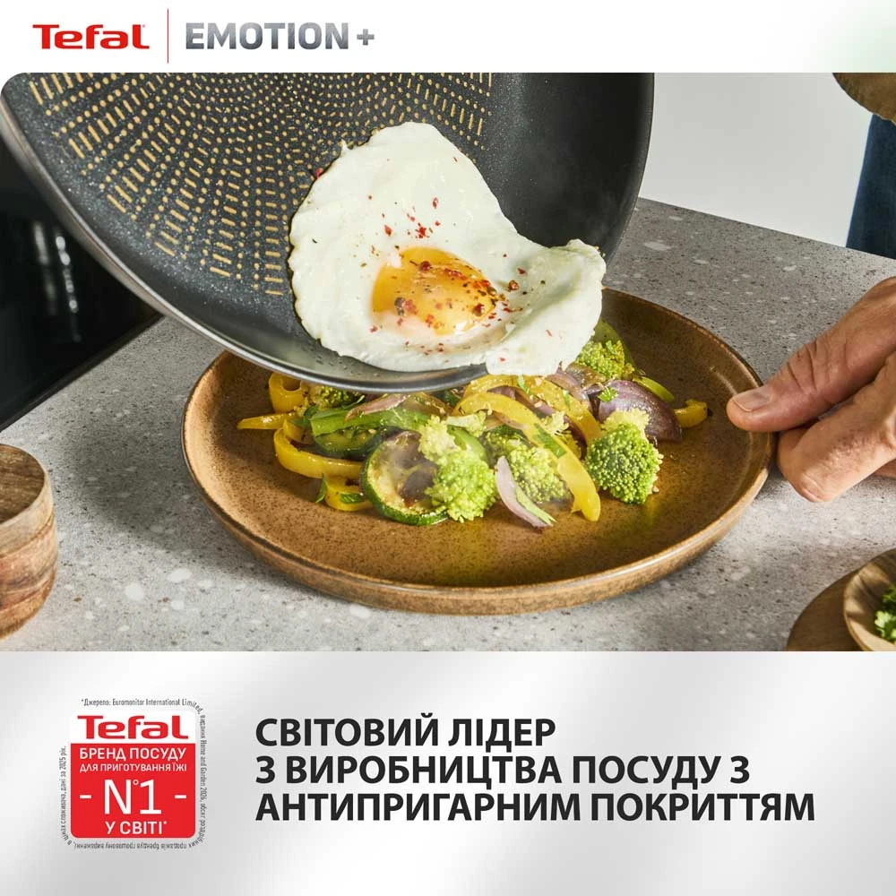 Сковорода для блинов TEFAL Emotion+ 25см (E3383855)