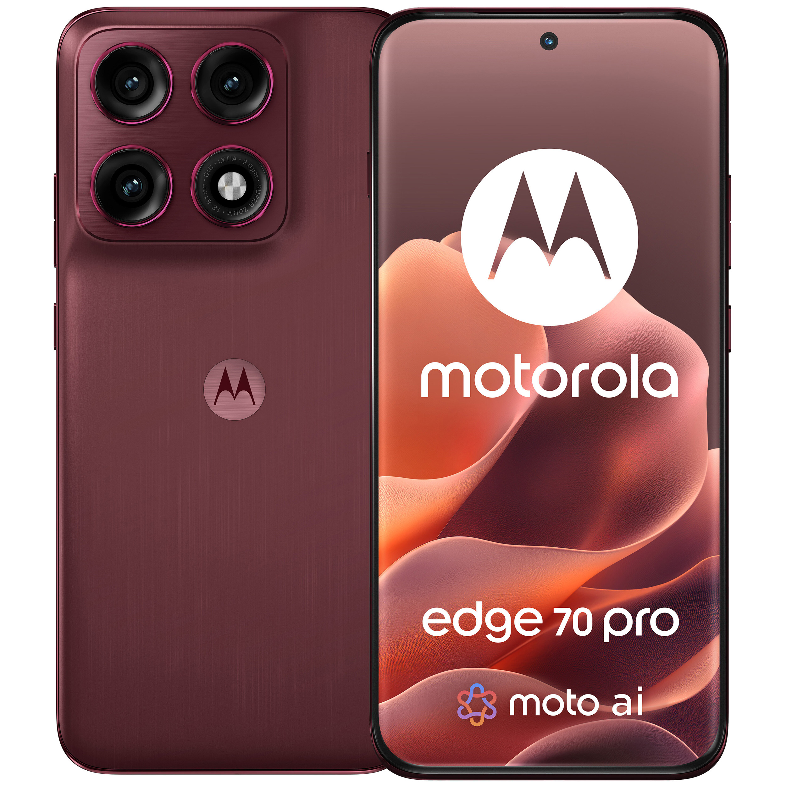 Смартфон MOTOROLA Edge 70 Pro 8/256GB Zinfandel (PBC20088RS)