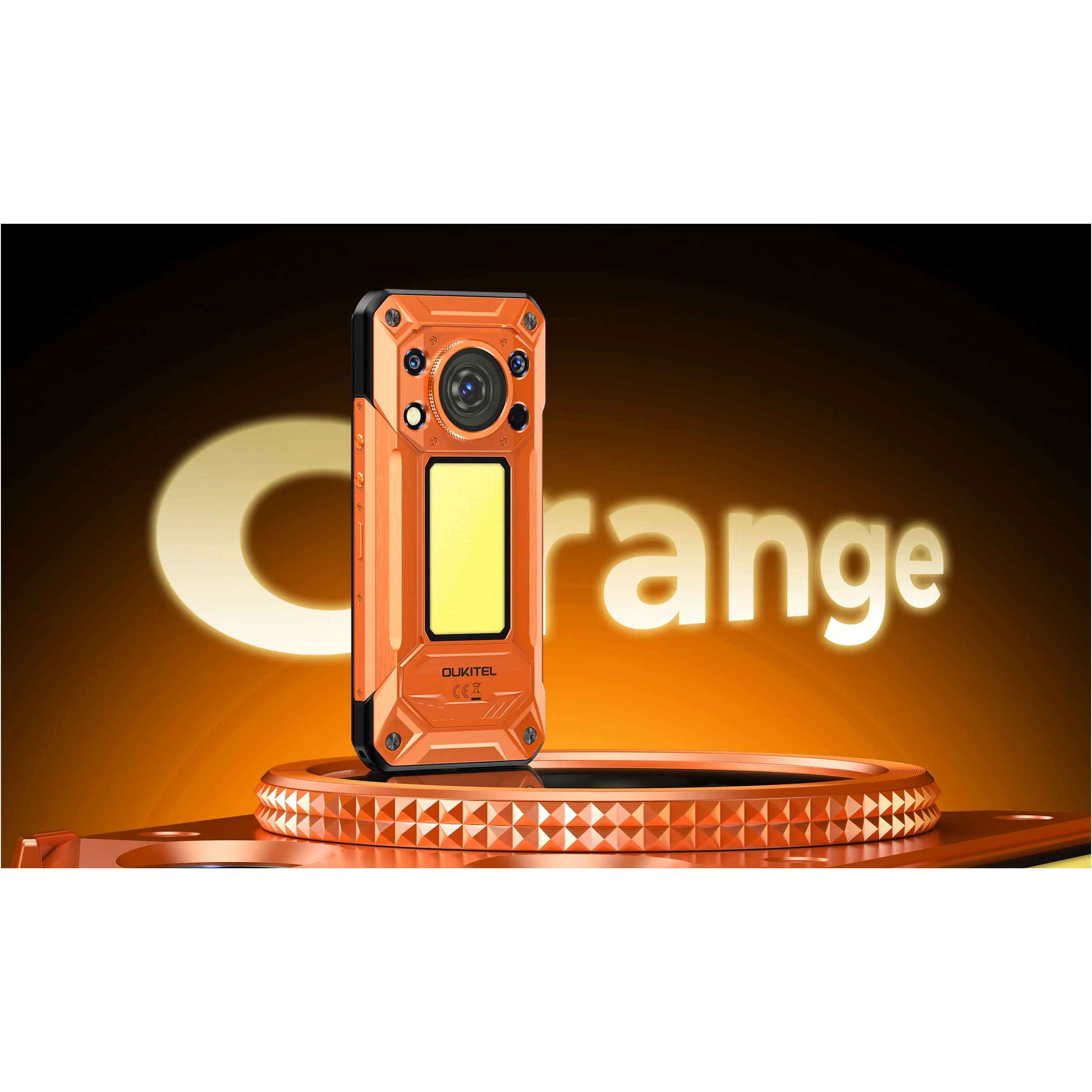 Смартфон OUKITEL WP500 12GB/1TB Orange (6941749876706)