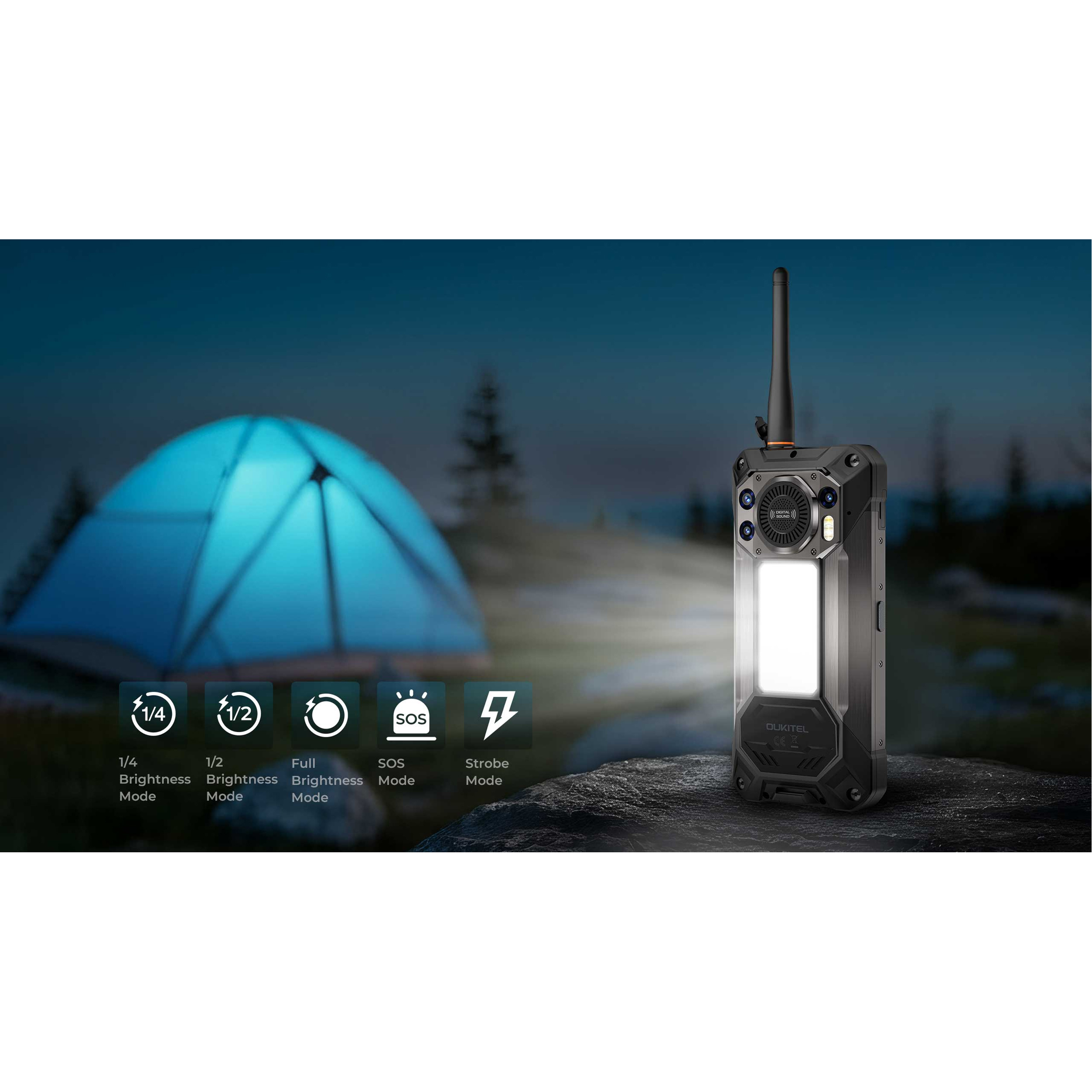 Смартфон OUKITEL WP61 Plus 12/512GB Black (6941749862785)