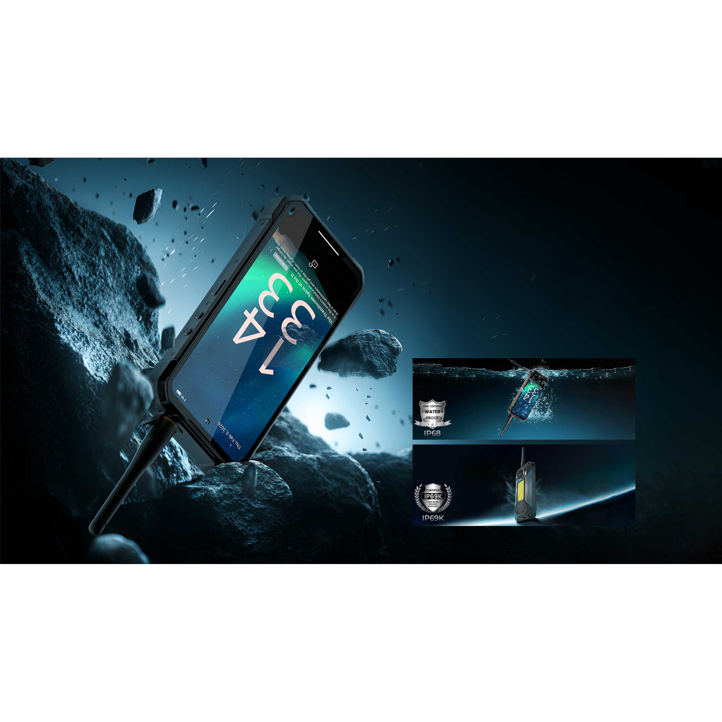 Смартфон OUKITEL WP61 Plus 12/512GB Black (6941749862785)