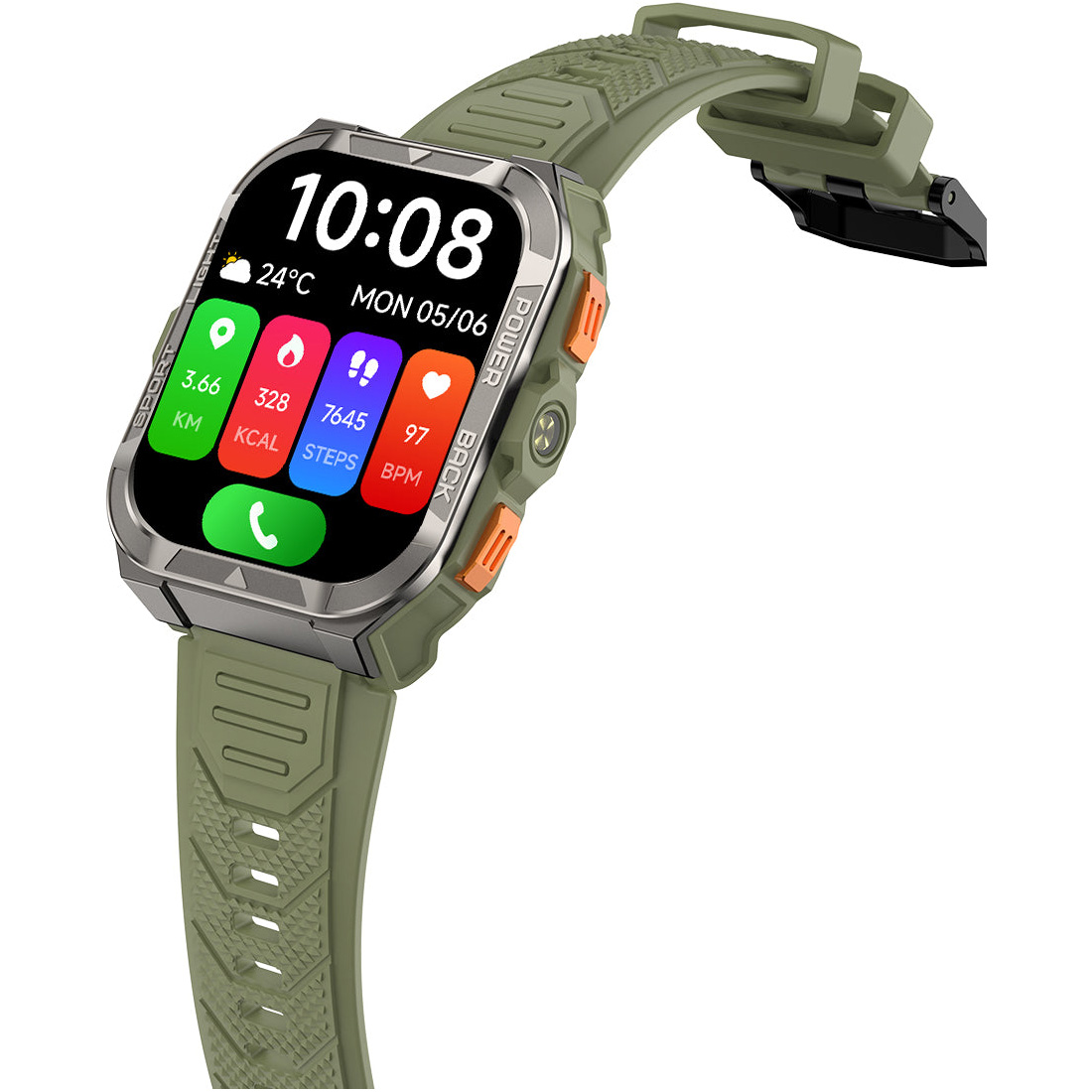 Смарт-часы BLACKVIEW W80 Pro Green