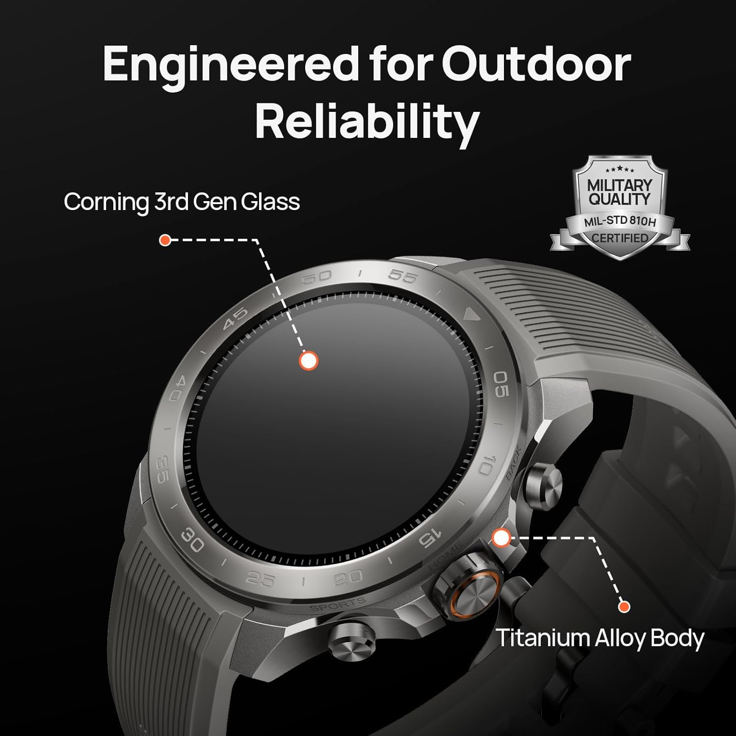 Смарт-часы MIBRO GS Explorer S-Ti Standard
