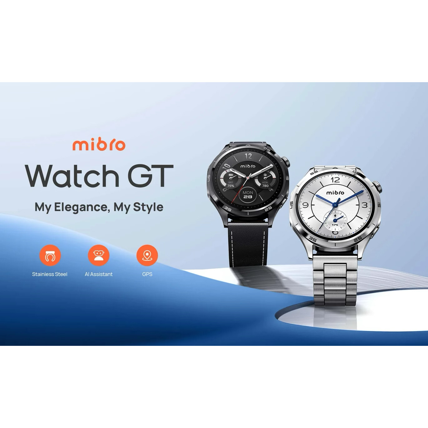Смарт-годинник MIBRO GT Bright Silver