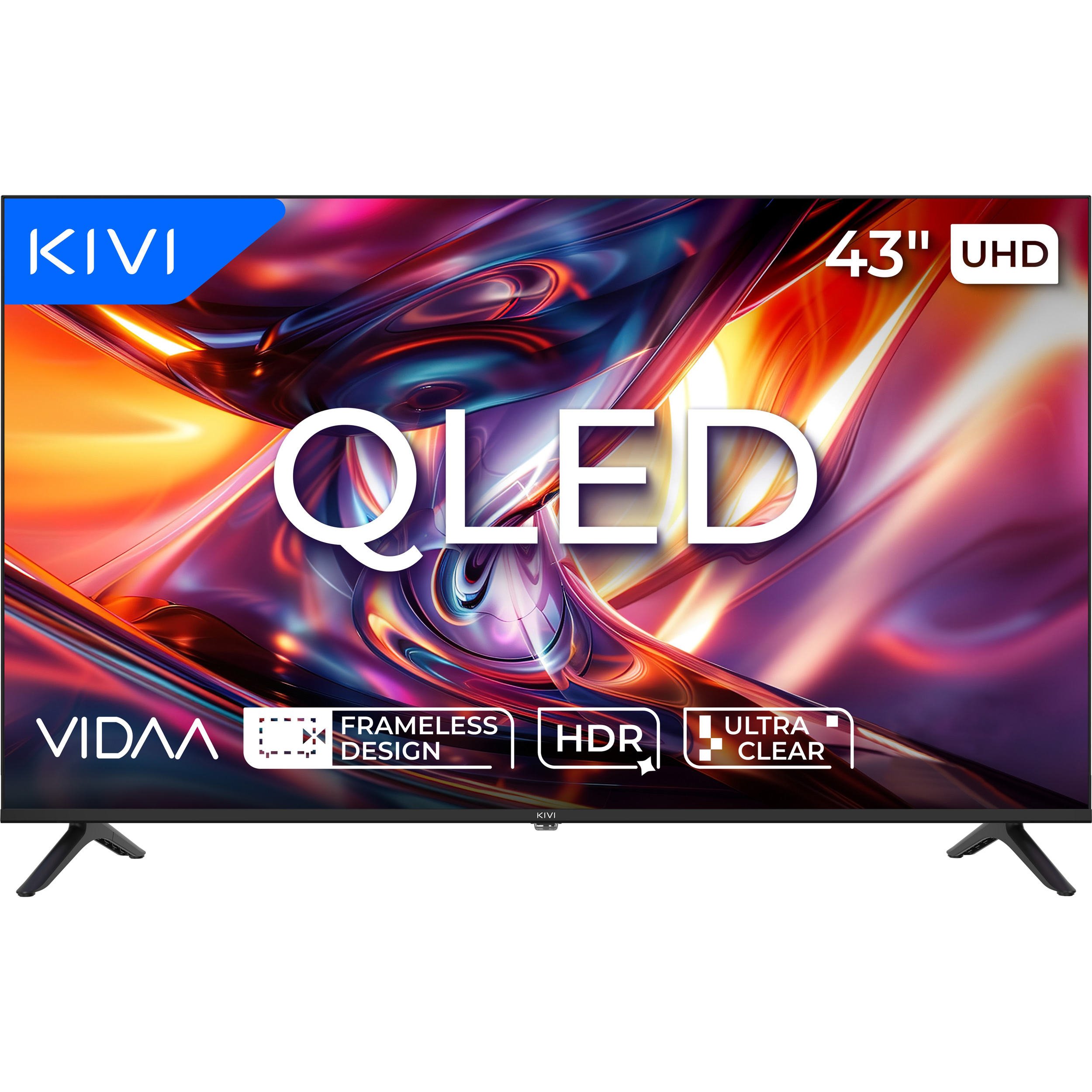 Телевизор KIVI 43" QLED 4K 43U9000HB