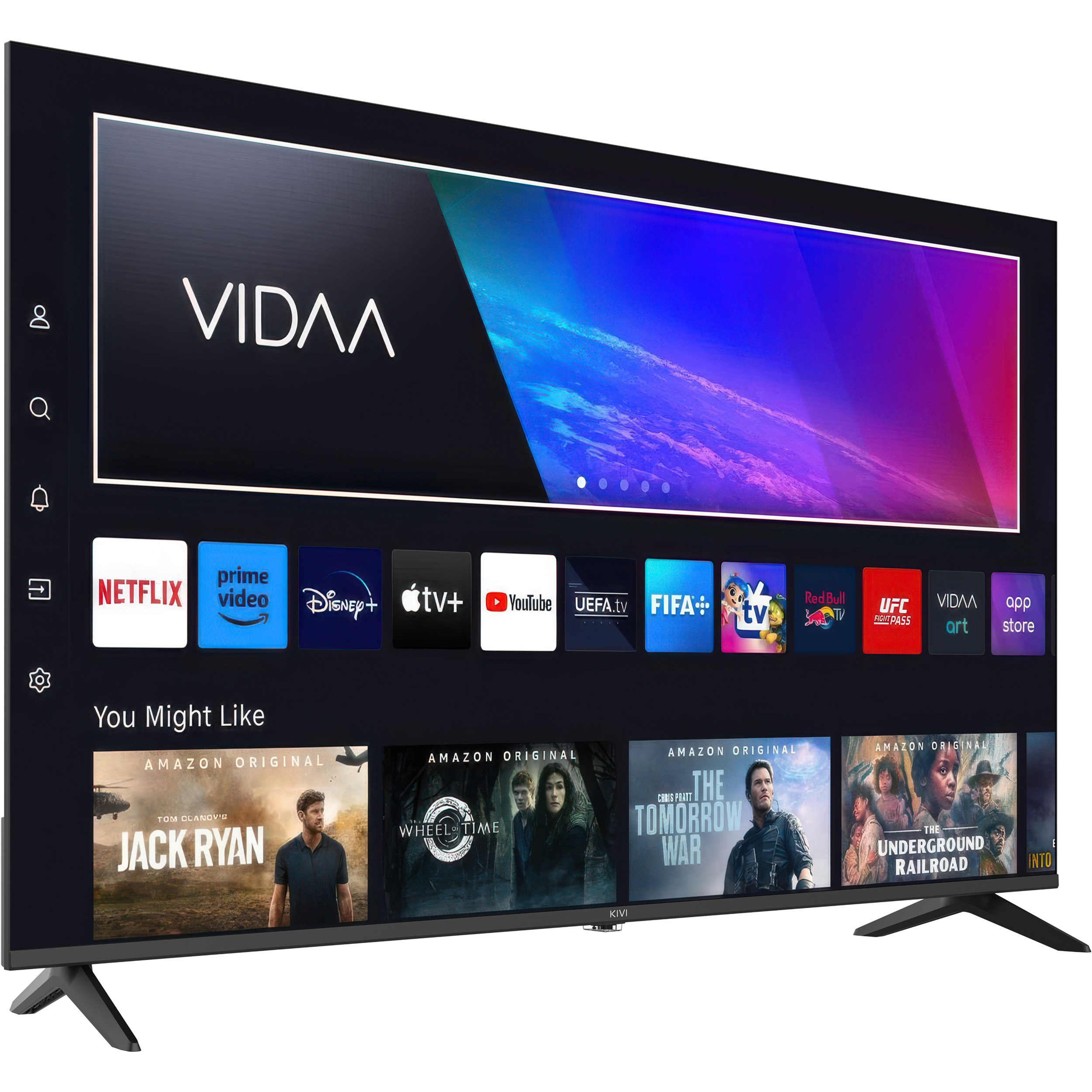 Телевизор KIVI 55" QLED 4K 55U9000HB
