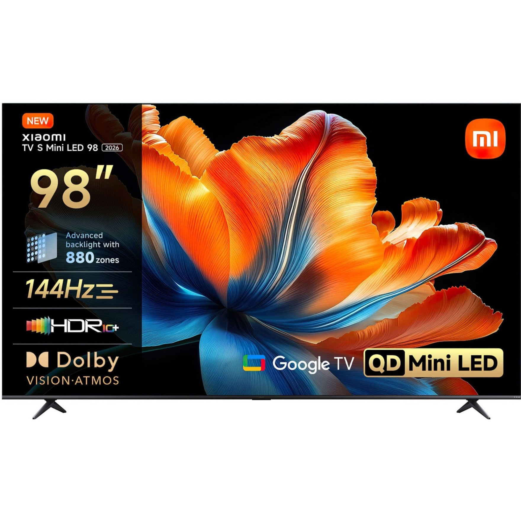 Телевізор XIAOMI 98" QD-MiniLED 4K TV S Mini LED 98 2026