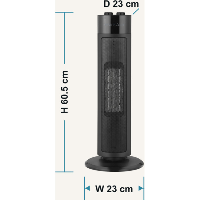 Тепловентилятор WETAIR WFH-T80B