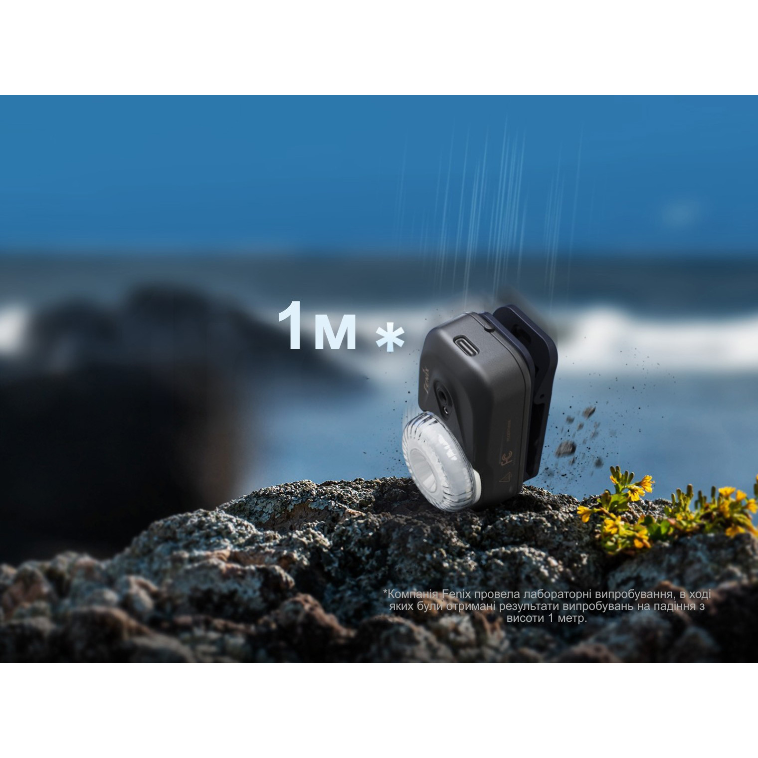 Фонарь налобный FENIX HL17R Black