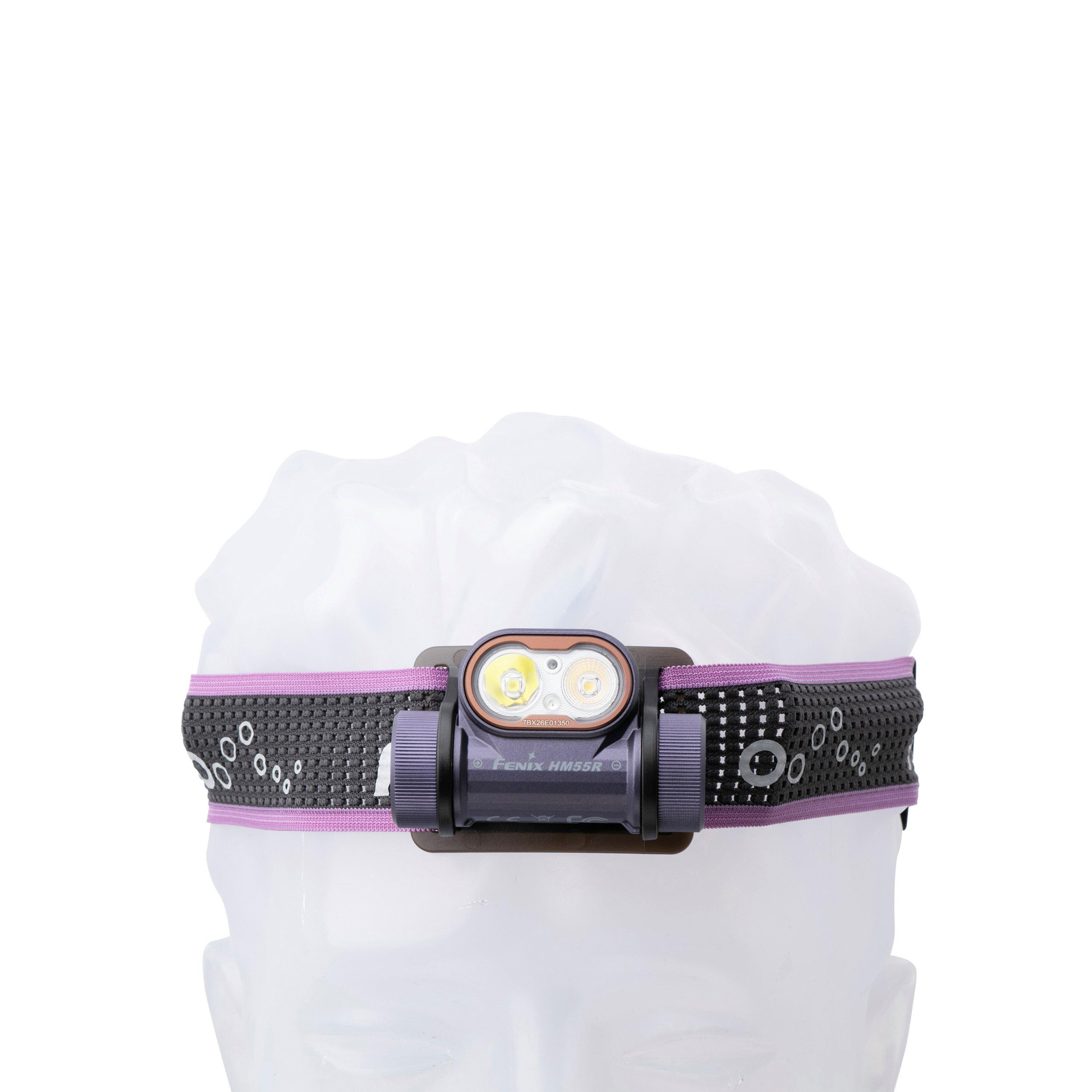 Ліхтар налобний FENIX HM55R Purple