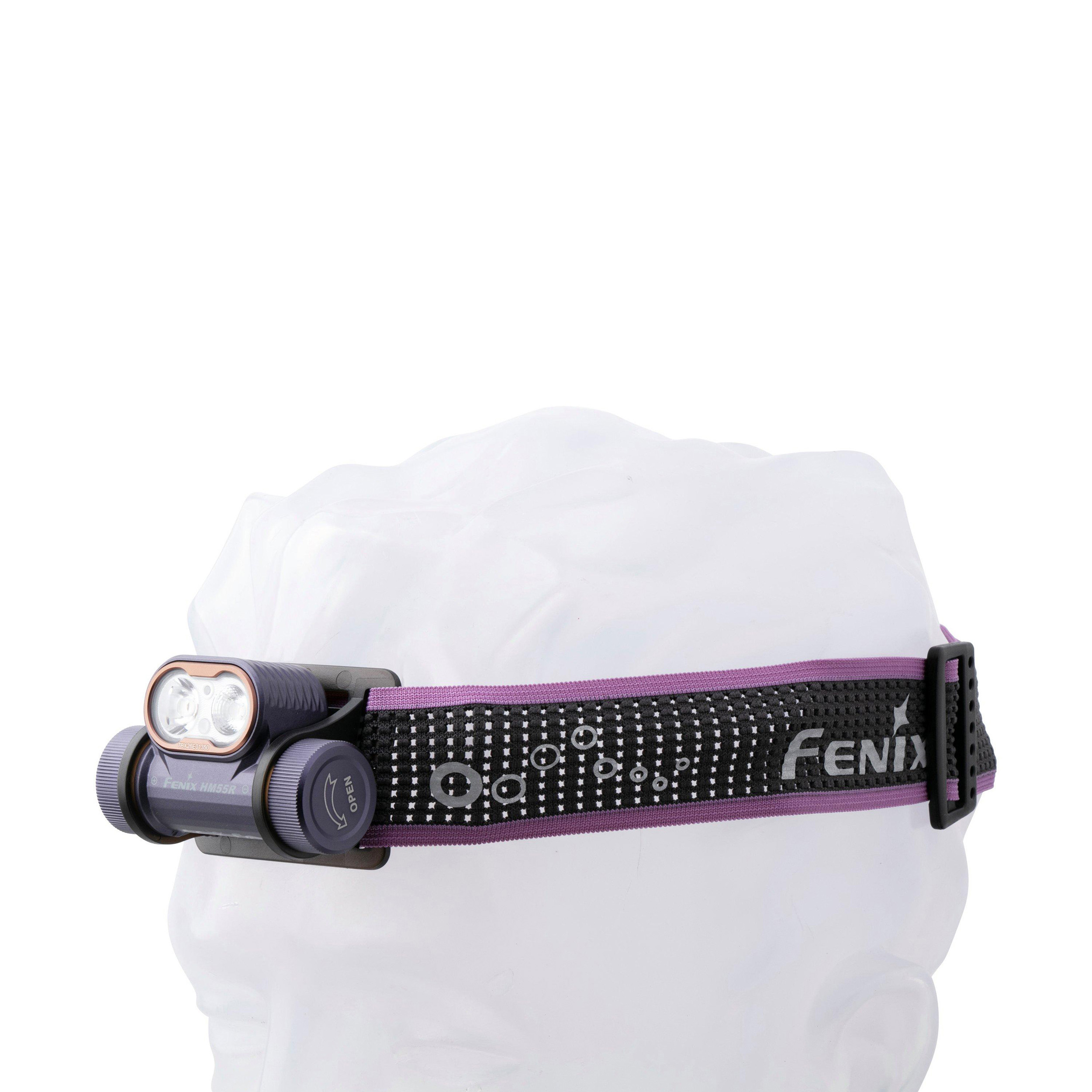 Ліхтар налобний FENIX HM55R Purple