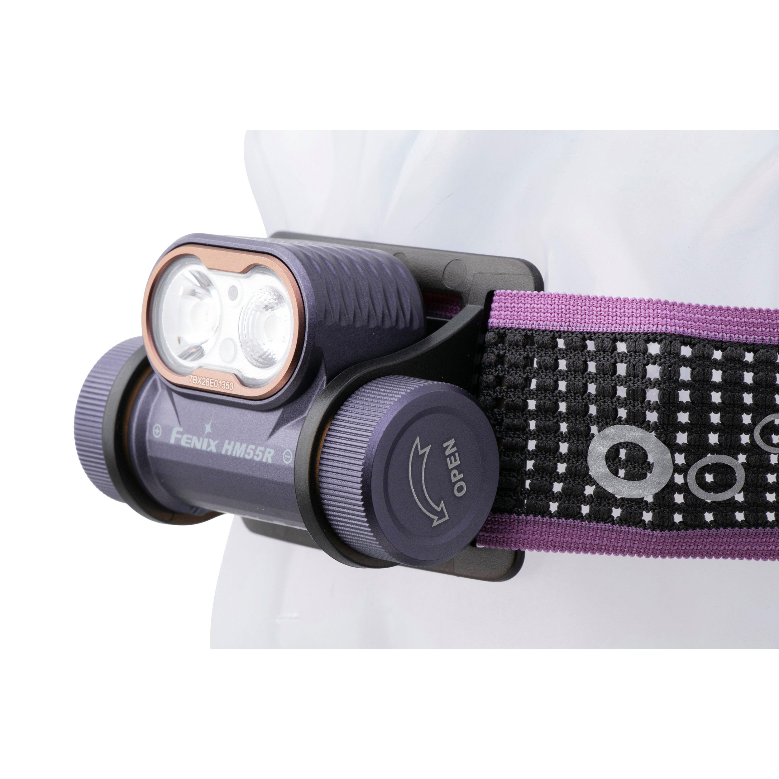 Ліхтар налобний FENIX HM55R Purple