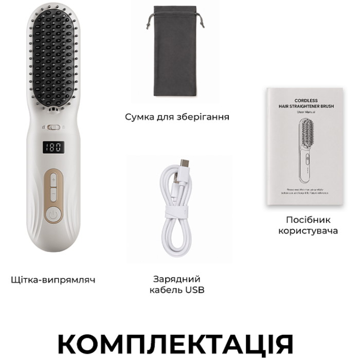 Щётка-выпрямитель DREAME Silky AA02A-WH White