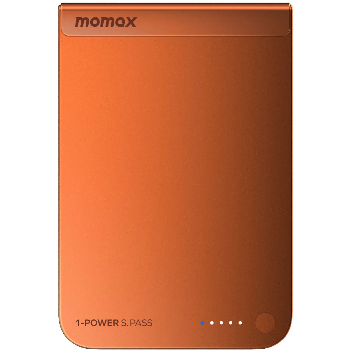 Повербанк с беспроводной зарядкой MOMAX 1-Power S.Pass Qi2 30W 10000mAh Orange (IP162Q2M)