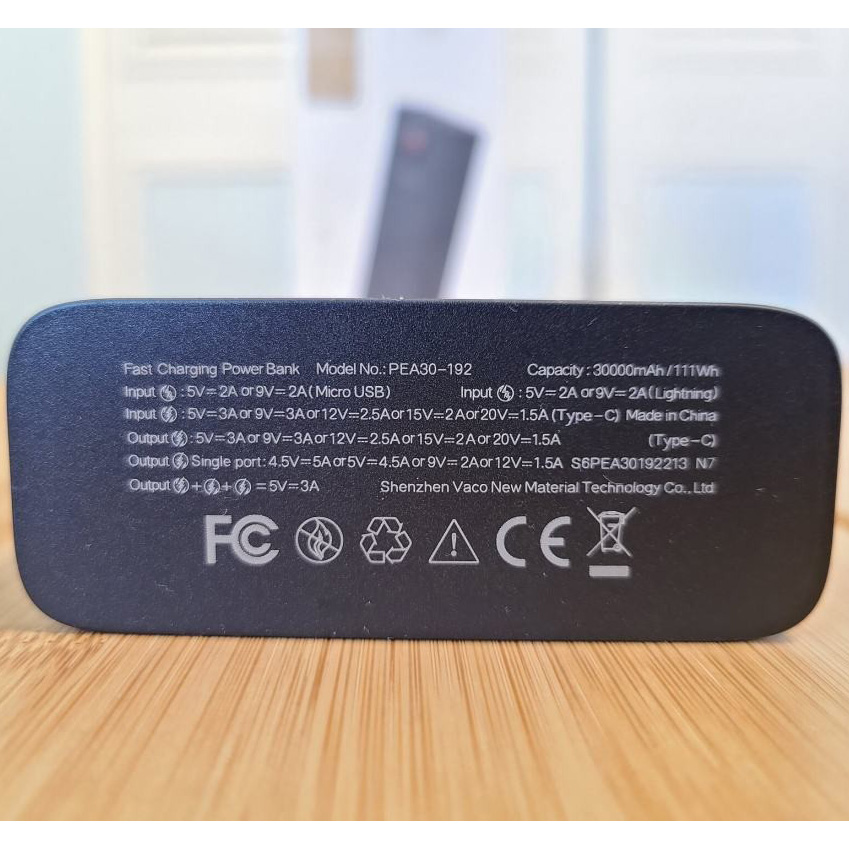Повербанк ROMOSS PEA30 30W 30000mAh (PEA30-292-2111H)