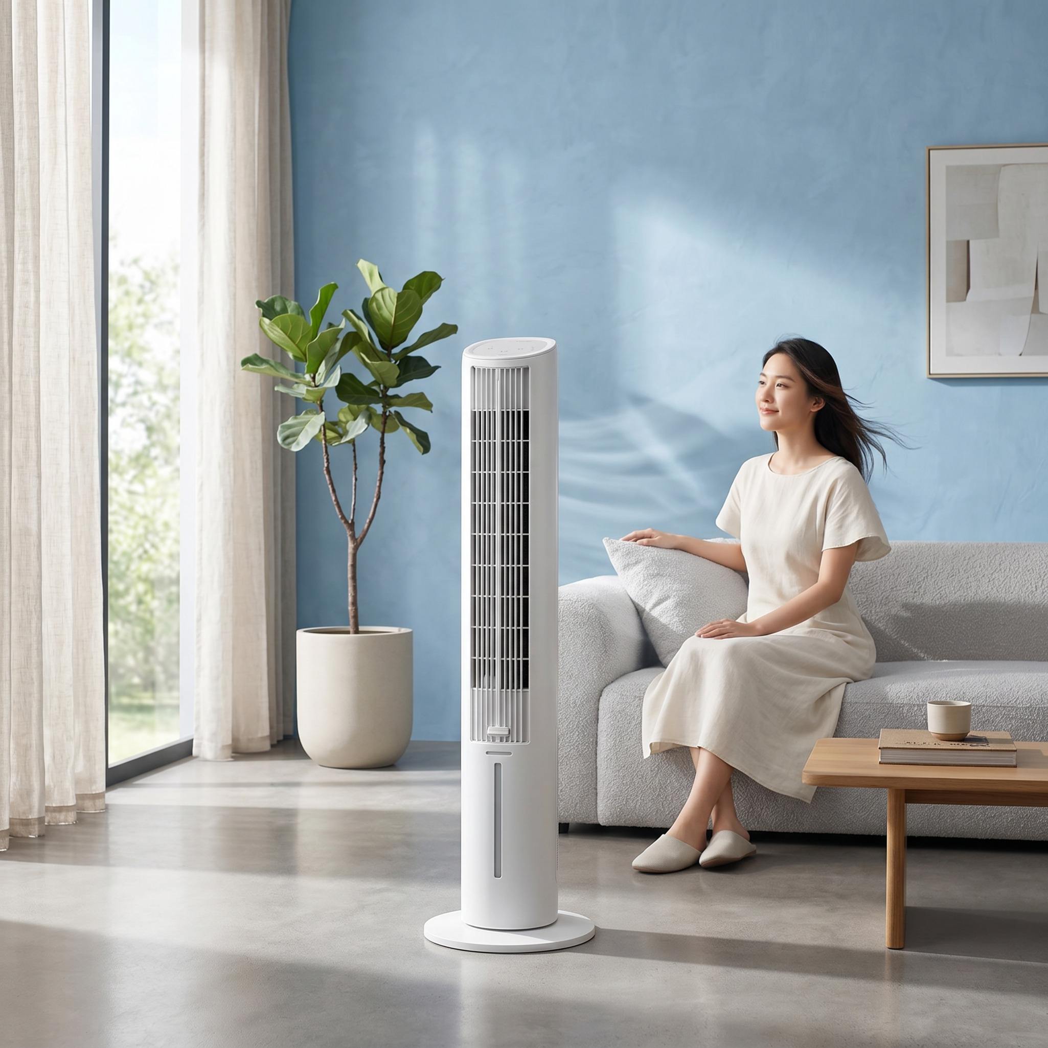 Колонный вентилятор JIPIN Water-Cooled Air-Conditioning Tower Fan (JP-SLTS-02)
