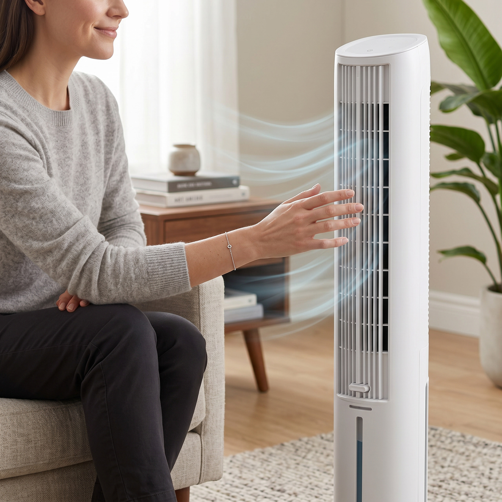 Колонный вентилятор JIPIN Water-Cooled Air-Conditioning Tower Fan (JP-SLTS-02)