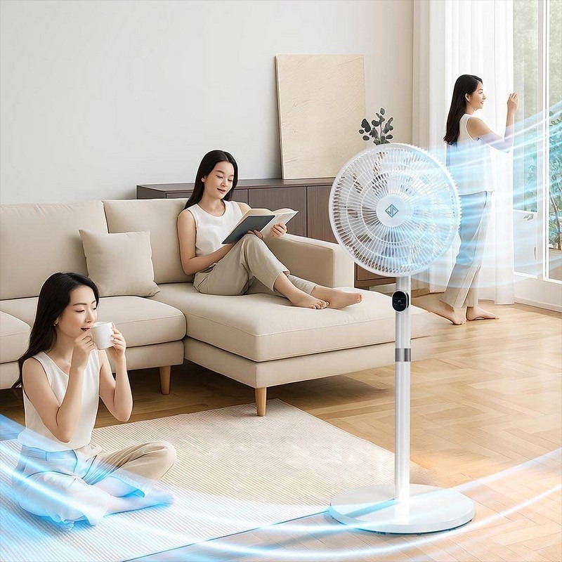 Вентилятор напольный JIPIN Smart Fan Touch Edition