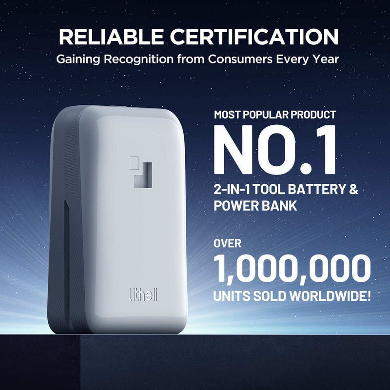 Повербанк LITHELI U20 20V 2A U-Battery Plus SE 45W 10000mAh