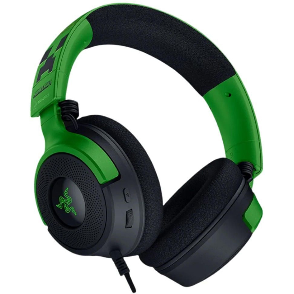 Навушники геймерскі RAZER Kraken V4 X Minecraft Edition (RZ04-05180200-R3M1)
