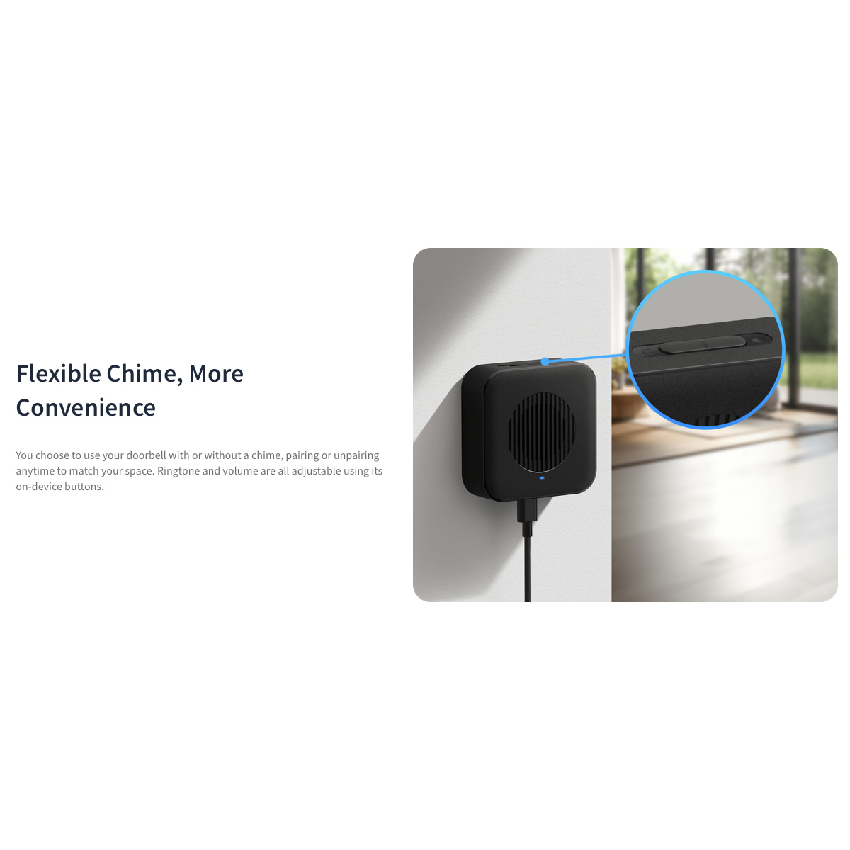 Wi-Fi видеозвонок AQARA Doorbell Camera G400 Select (Wired) (DB-C03D)