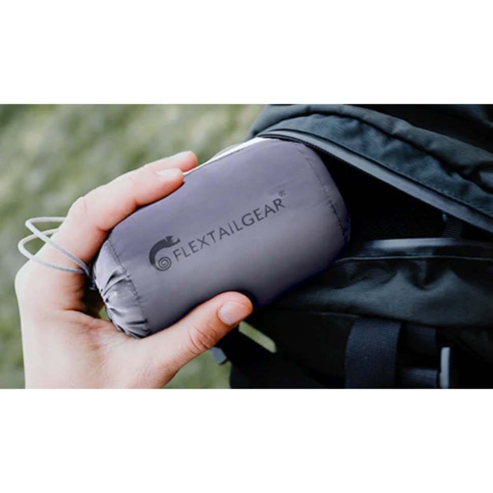 Подушка туристическая FLEXTAIL Zero Pillow SE Gray