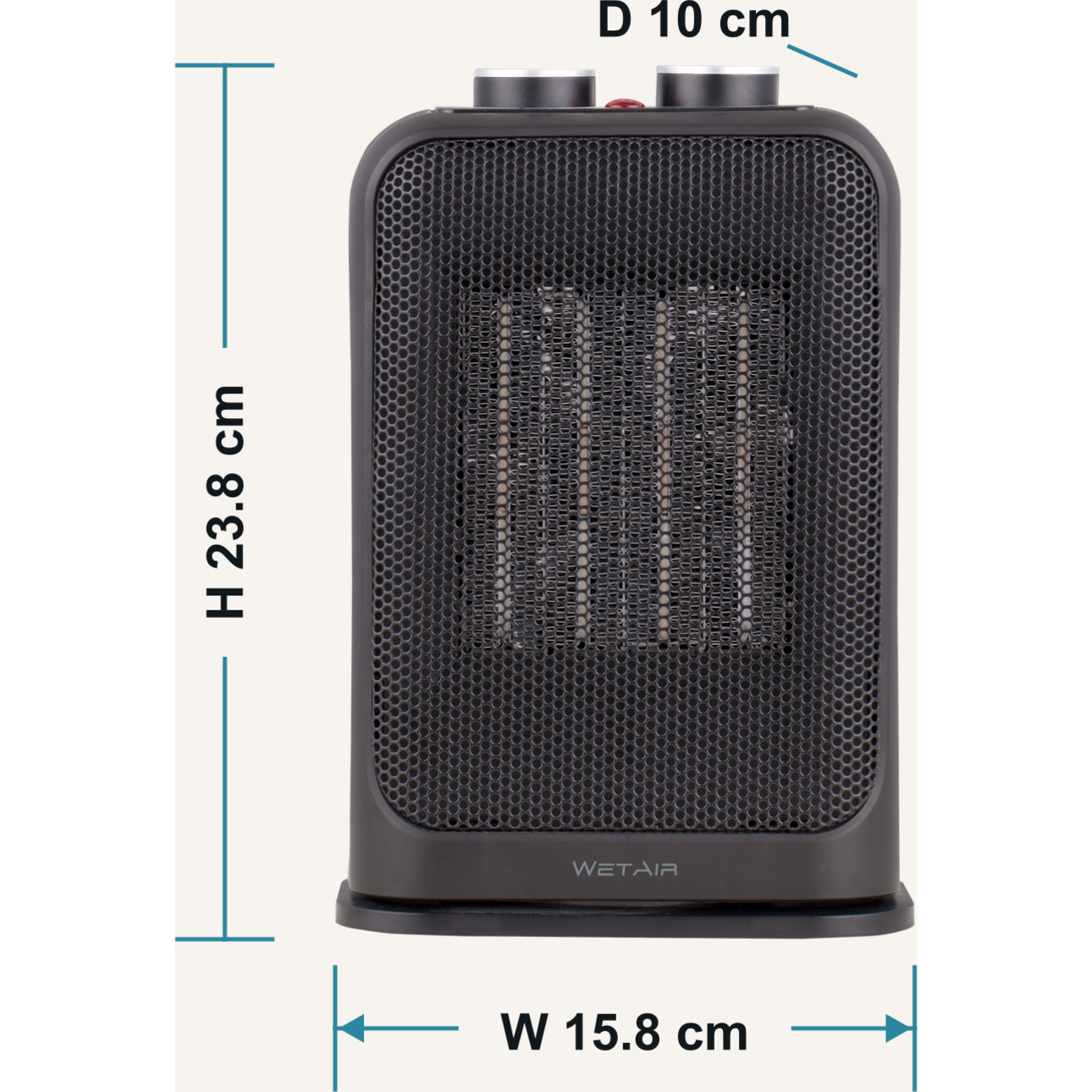 Тепловентилятор WETAIR WFH-C25B