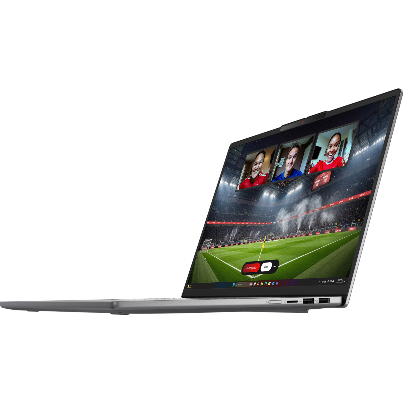 Ноутбук LENOVO IdeaPad Slim 5 16IPH11 Luna Gray (83S6005TRA)