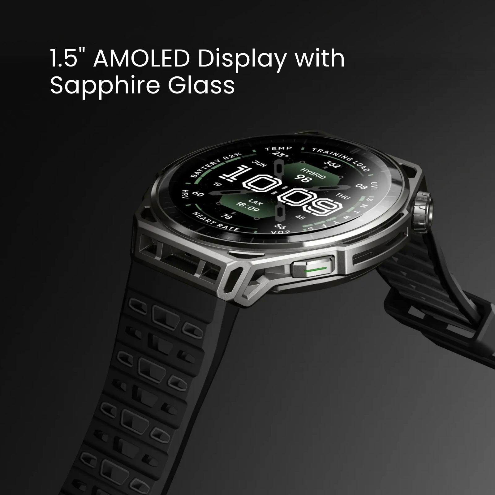 Смарт-годинник AMAZFIT Balance 3 Stainless Steel (W2566AP1N)