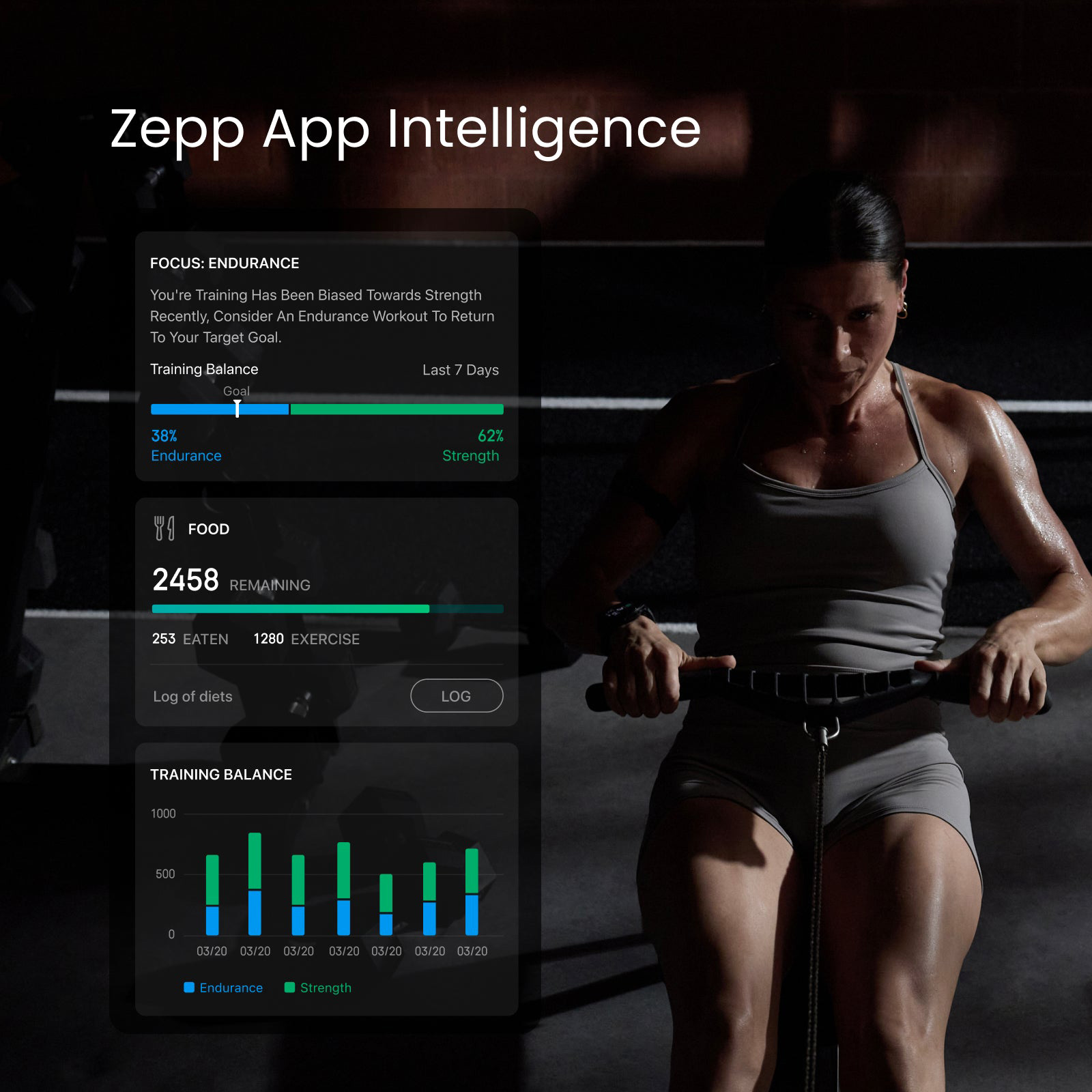Смарт-годинник AMAZFIT Balance 3 Stainless Steel (W2566AP1N)