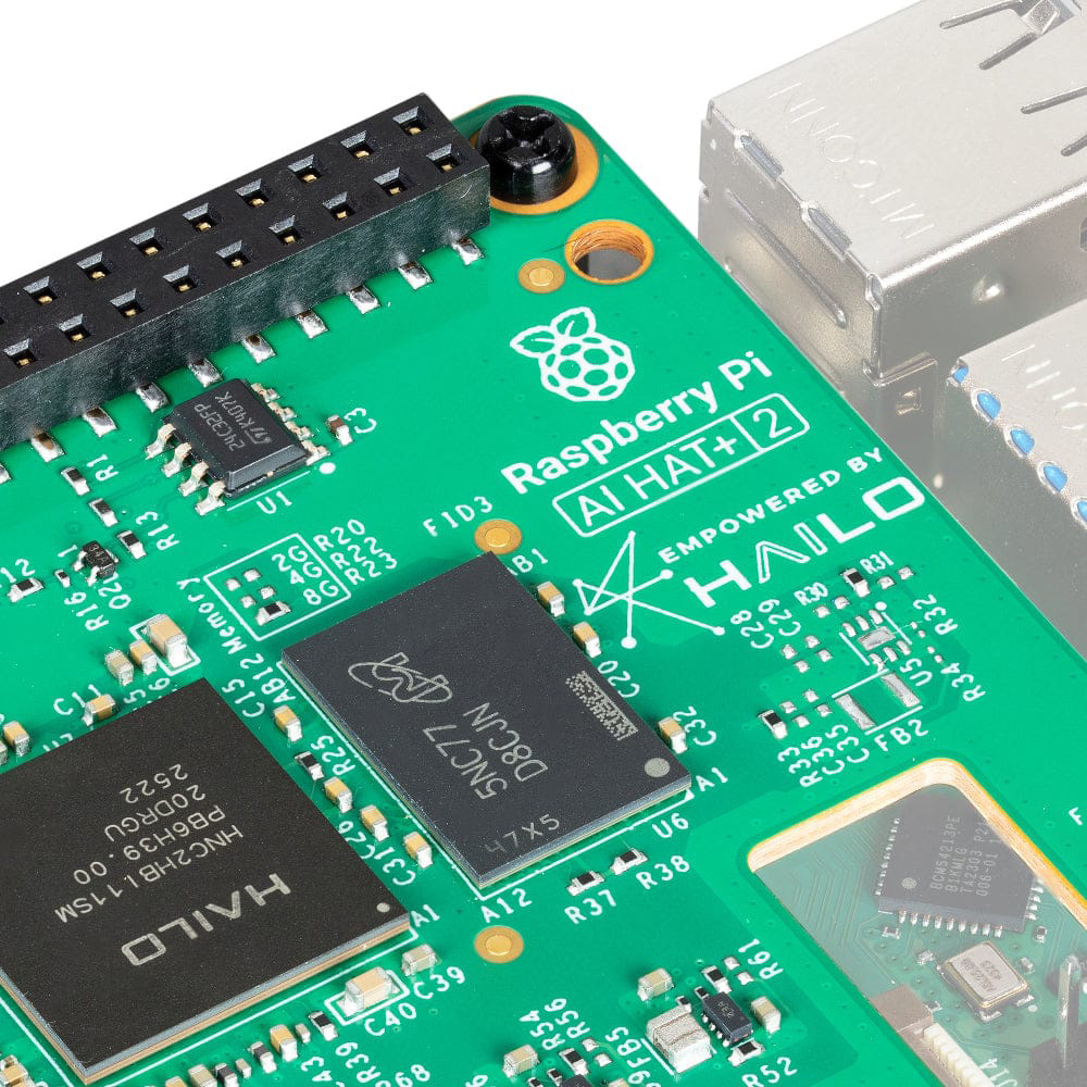 Плата розширення RASPBERRY PI AI HAT+ 2 40 TOPS (SC2166)
