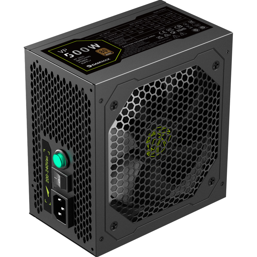 Блок живлення 500W GAMEMAX VP 500S Black