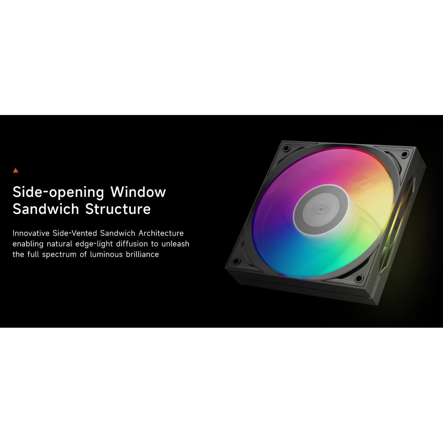 Вентилятор PCCOOLER FE120 ARGB Black (FE120 ARGB BK)